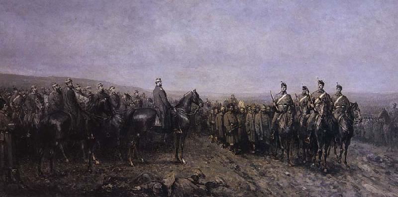 Nicolae Grigorescu Prince Carol Visiting the Turkish Prisoners oil painting picture